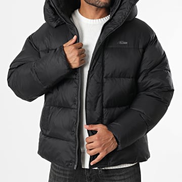 ELLIKER - Piumino con cappuccio e zip 40163 Nero