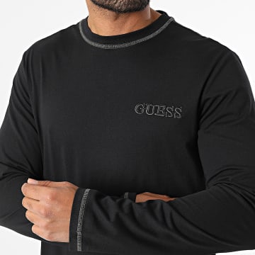 Guess - Tee Shirt Manches Longues U5RI00-KCAM1 Noir