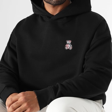 Teddy Yacht Club - Sweat Capuche Relaxed Art Series Patch Pink Noir
