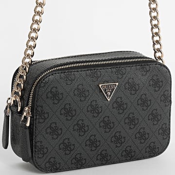 Guess - Noelle II Bolso Mujer BG9672140 Antracita Gris Oro