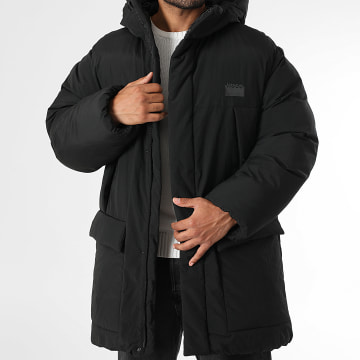 HUGO - Doudoune Capuche Zippée Longue Mandev 2541 50549663 Noir