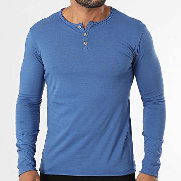MTX - Tee Shirt Manches Longues 007 Bleu