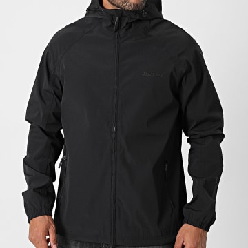 Dickies - Ronan A4Z3Y Schwarz Kapuzenjacke mit Reißverschluss