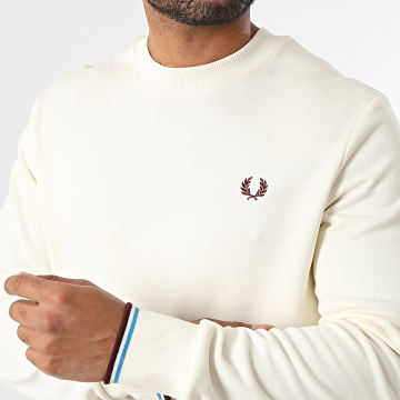 Fred Perry - M7535 Felpa girocollo Beige chiaro