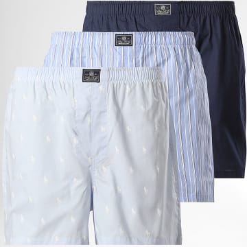 Polo Ralph Lauren - 3er-Set Unterhosen 714830273040 Marineblau Hellblau