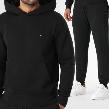 Tommy Hilfiger - Ensemble De Survetement Flag Logo 6440 Noir
