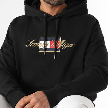 Tommy Hilfiger - Sweat Capuche Icon Gold 1502 Noir