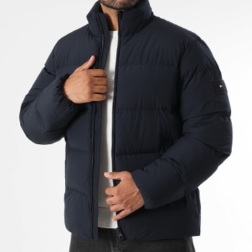 Tommy Hilfiger - Doudoune Zippée Down Stand Puffer 0615 Bleu Marine