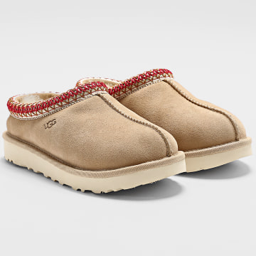 UGG - Pantoletten Frau Tasman II 1174470 Sand Dark Cherry