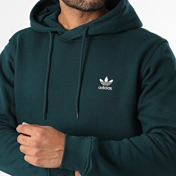 Adidas Originals - Sweat Capuche Essential JZ3589 Vert Bouteille