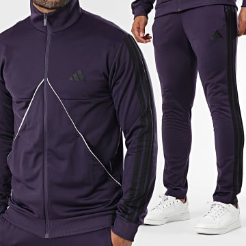 Adidas Sportswear - Ensemble De Survetement A Bandes Tiro JX5556 Violet
