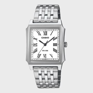 Casio - Uhr MTP-B190D-1BVEF Silber Weiß