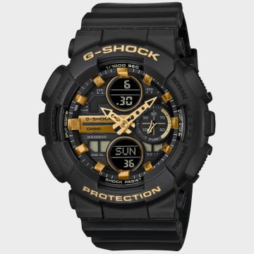 G-Shock - Montre G-Shock GMA-S140M-1AER Noir Doré