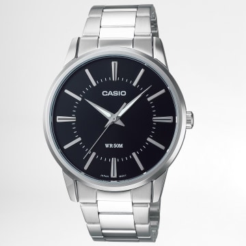Casio - Uhr Collection MTP-1303PD-1AVEG Silber Schwarz