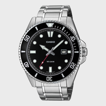 Casio - Timeless Uhr MDV-107D-1A1VEF Silber Schwarz