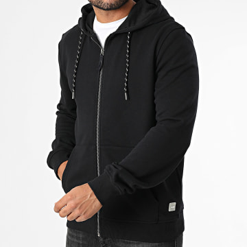 Classic Series - Sweat Capuche Zippé Ponto 50-414 Noir