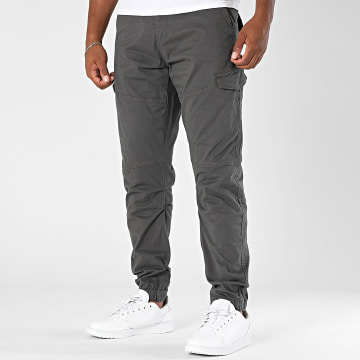 Classic Series - Pantalon Cargo Levino 484 Gris Anthracite