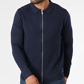 Frilivin - Chaqueta con cremallera LDZ Navy