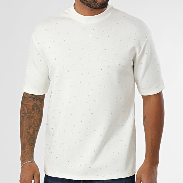 Frilivin - Camiseta Strass 081 Blanca