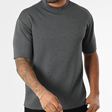 Frilivin - Camiseta Strass 081 Gris antracita