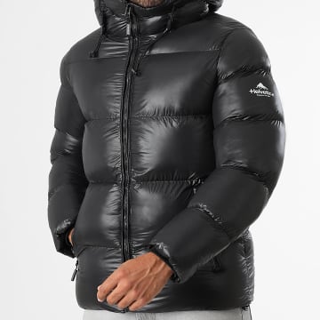 Helvetica - Edge Kapuzenjacke Schwarz