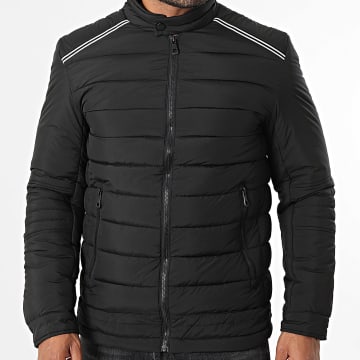 Kymaxx - Plumífero Zippée Negro