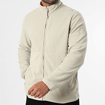 Timberland - A6HM3 Chaqueta polar beige claro con cremallera