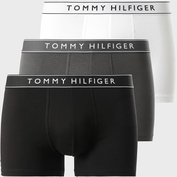 Tommy Hilfiger - Lot De 3 Boxers Everyday Essentials 3520 Noir Gris Blanc