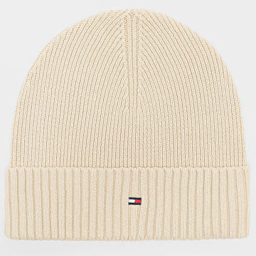 Tommy Hilfiger - Bonnet Flag Pima Cotton Beanie 2796 Beige Clair