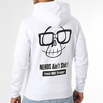 MMA GANG - Sweat Capuche French MMA Blanc