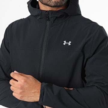 Under Armour - Chaqueta con capucha Velociti Pro Storm Zip 6005897 Negro