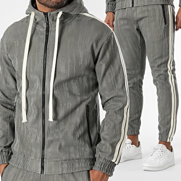 MTX - Ensemble De Survetement A Bandes 352 Gris