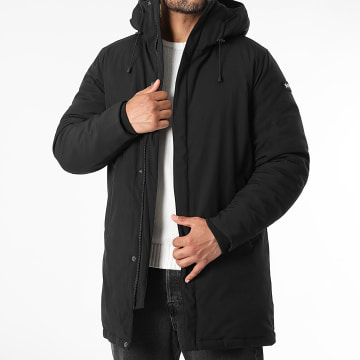 Schott NYC - Parka con capucha Eljin Negra