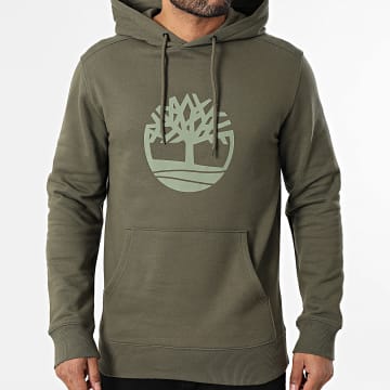 Timberland - Sudadera con capucha A2BJH Verde caqui oscuro