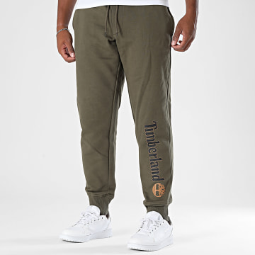 Timberland - Pantalon Jogging Brushed Back A5YFB Vert Kaki