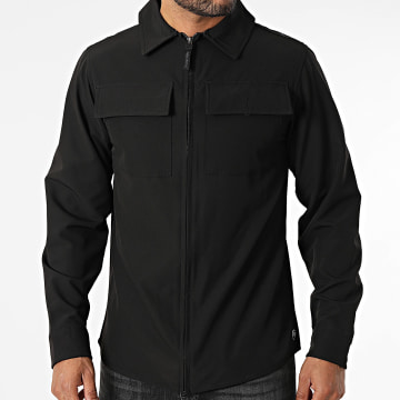 American People - Veste Zippée Cola Noir