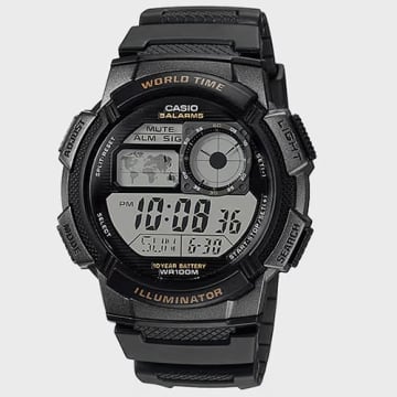 Casio - Uhr Collection AE-1000W-1AVEF Schwarz