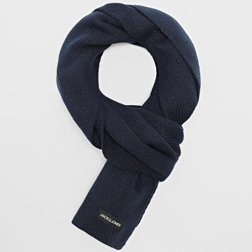 Jack And Jones - Sciarpa DNA blu navy