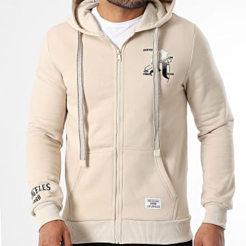 MTX - Sweat Capuche Zippé 022 Beige