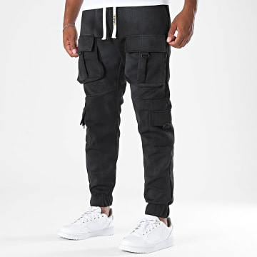 MTX - Pantalon Cargo 075 Noir Gris Anthracite