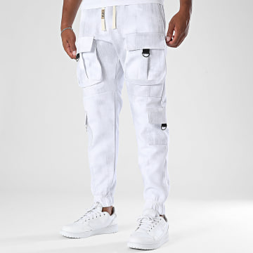 MTX - Pantalon Cargo 075 Gris Clair