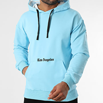 MTX - Sweat Capuche 022 Bleu Clair