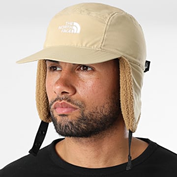The North Face - Casquette Trappeur Polaire Yumiori A8CHU Beige Clair Camel