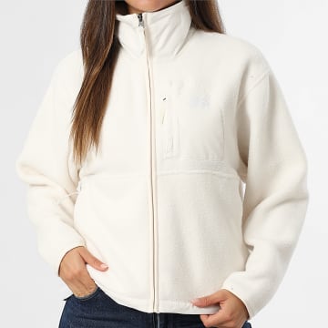 The North Face - Chaqueta Polar con Cremallera Fit Relajado Mujer Yumiori A8EUZ Beige Claro