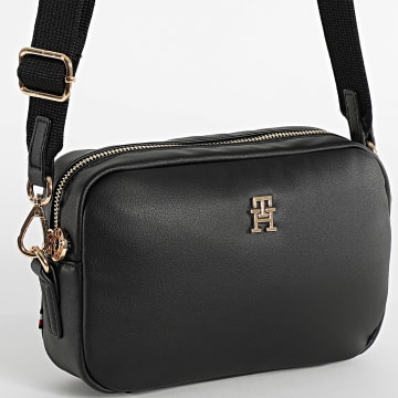 Tommy Hilfiger - Sac A Main Femme Popette 7702 Noir Doré