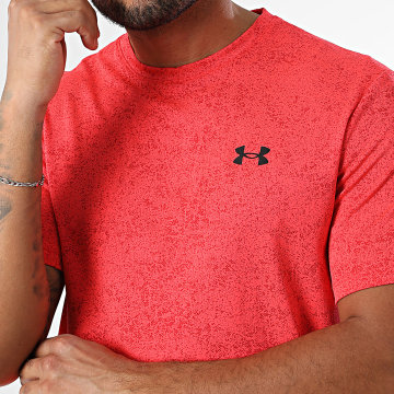 Under Armour - Tee Shirt Mesh Tech 6005920 Rouge Chiné