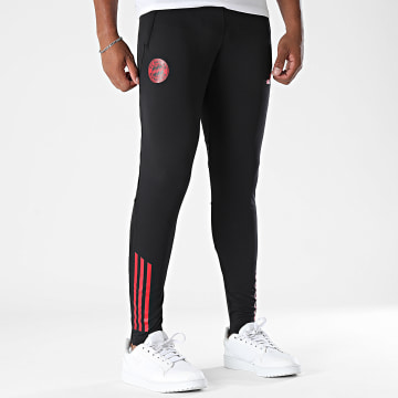 Adidas Sportswear - Pantaloni da jogging FC Bayern Monaco JN5622 Nero Rosso