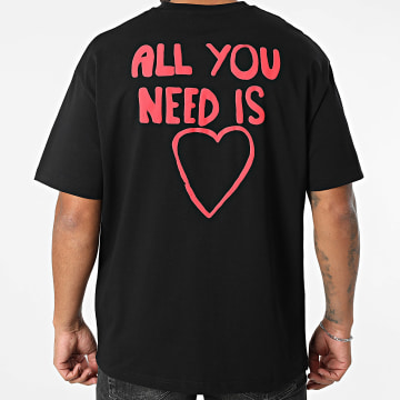 ADJ - Tee Shirt Oversize Large 572 Noir