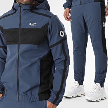 Comme Des Loups - Octogone Black Navy Track Suit