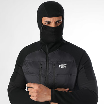 Comme Des Loups - Aulnay Zwart Ritsjack met capuchon